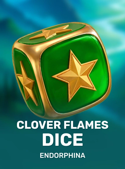 Clover Flames Dice game tile